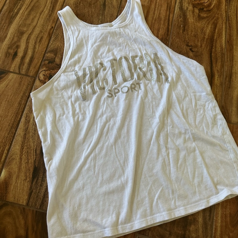 Victoria Sport White Tank Top